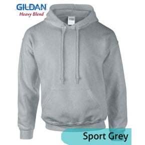 Gildan Hoodie Fleece 88500 – Sport Grey