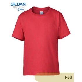 Gildan Youth Premium 76000B – Merah